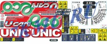 Набор стикеров для КМУ Unic Ucan ECO 263